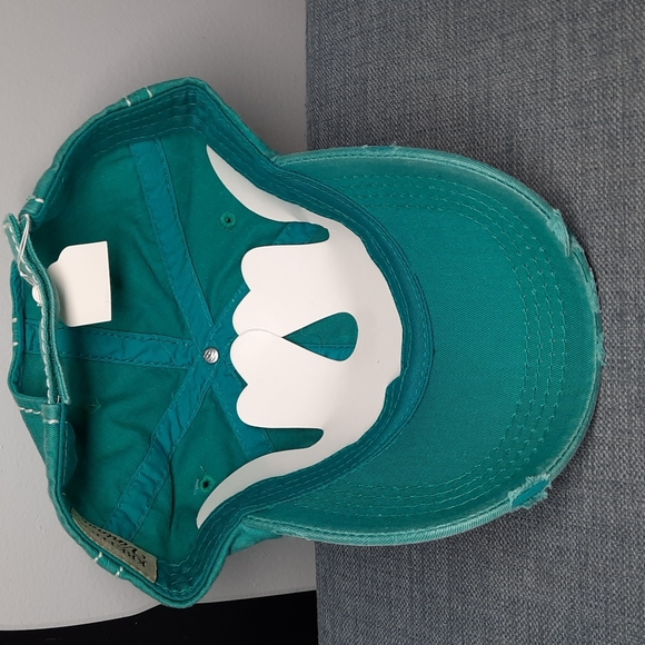 #Dog Momma Baseball Hat Cap Headwear Vintage Look KBETHOS NWOT Teal - Picture 10 of 10